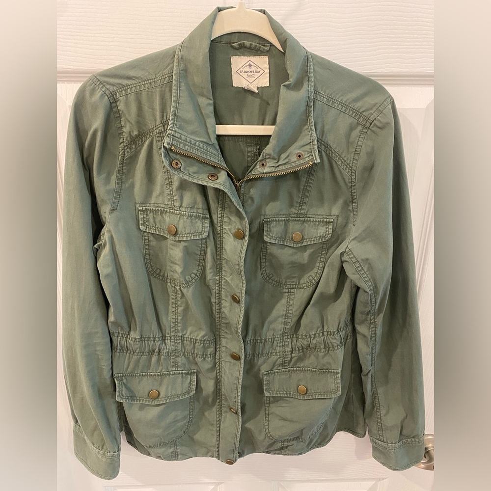 St. John's Bay Sage Utility Jacket